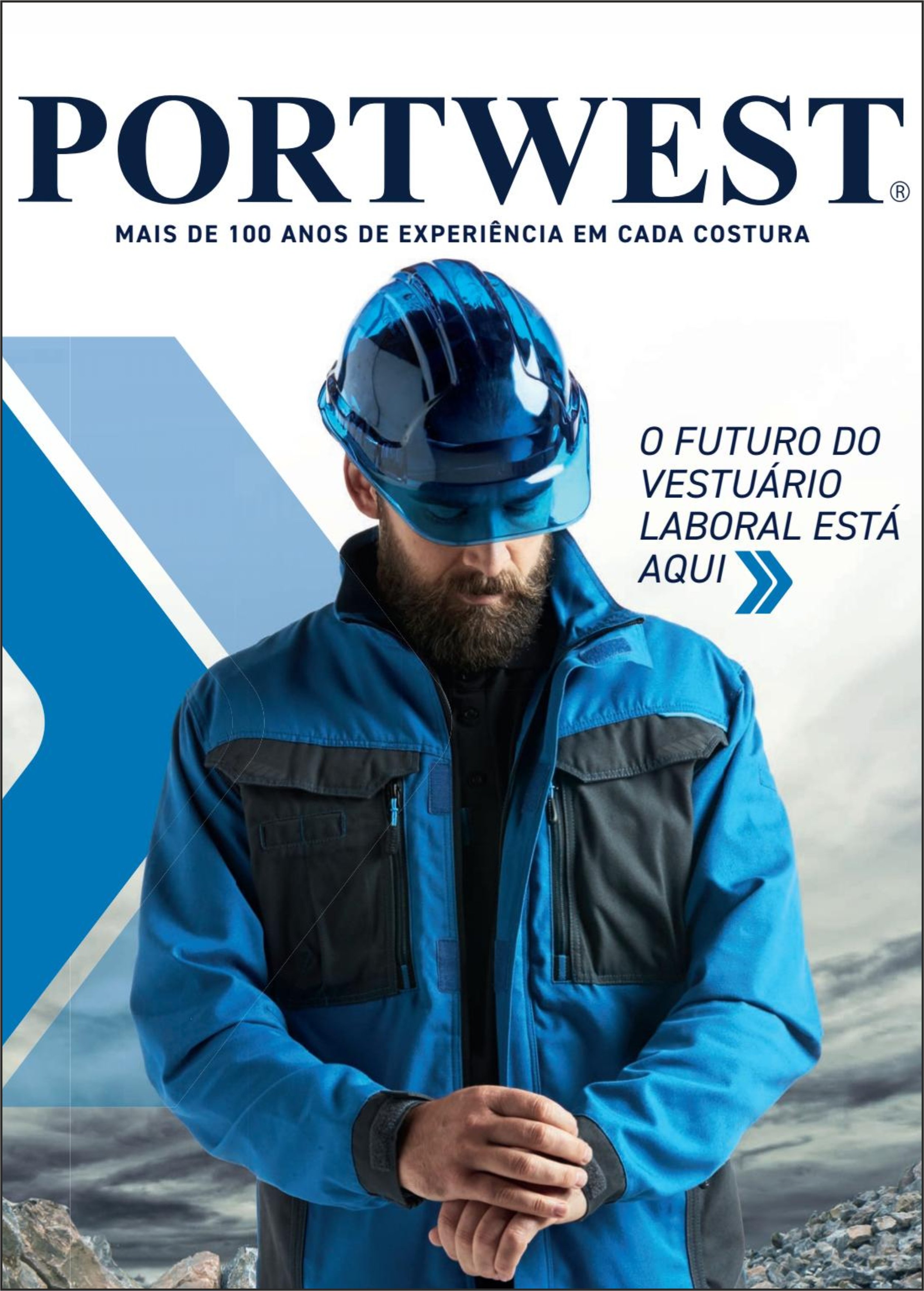 Capa do catálogo PortWest